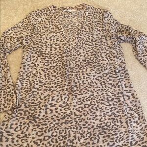 DR2 Leopard Print Tunic Top